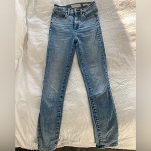 Denim Forum Lola High Rise Skinny Jeans